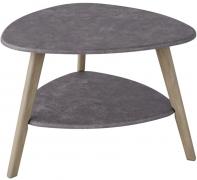 Стол журнальный Калифорния Бруклин (серый бетон)