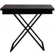 Стол-трансформер Левмар Apollo D23/S53 венге/черные опоры