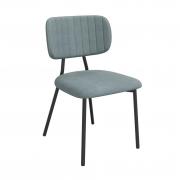 Стул Хенди  (2 шт.) рогожка Серый Sherloc №993/ каркас черный