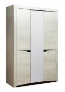 Шкаф Лючия 33.02 (Бетон Пайн Белый/Венге)