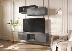 Гостиная Челси (комп. 1) Графит/Графит