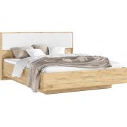 Кровать Флэш парящая (Дуб Крафт/Браш Вайт)