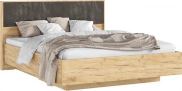 Кровать Марвэл парящая (Дуб Крафт/Мальта Грей)