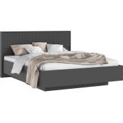 Кровать Марвэл парящая (Графит/Браш Графит)