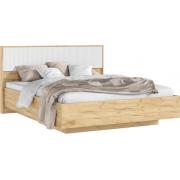 Кровать Марвэл парящая (Дуб Крафт/Браш Вайт)