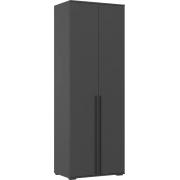 Шкаф Норд двухстворчатый (Графит)
