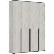 Шкаф Норд четырехстворчатый (Дуб Белый Крафт)