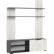 Гостиная Роджина (Графит/Дуб Белый Крафт)