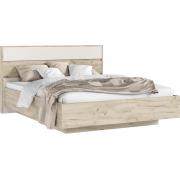 Кровать Роджина парящая (Крафт Серый/Кашемир)