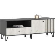 ТВ тумба Роджина (Графит/Крафт Белый)