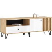 ТВ тумба Роджина (Крафт/Белый глянец)