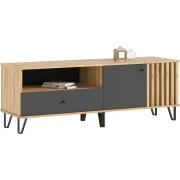 ТВ тумба Роджина (Крафт/Графит)