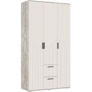 Шкаф Сильвия 3-х ств. (Дуб Юкон / Кашемир)