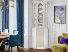 Буфет Угловой Констанция (Фисташковый)