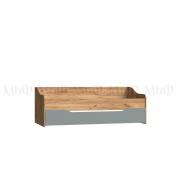 Кровать выдвижная Челси Color  (Дуб Крафт/Сумеречный Голубой)