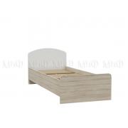 Кровать детская Мартина (Дуб Сонома/Белый Глянец)