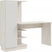 Стол компьютерный Юниор-4 (Дуб Крафт Белый/Шарли Белый)