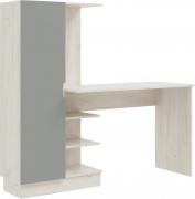 Стол компьютерный Юниор-4 (Дуб Крафт Белый/Шарли Бриз)