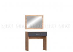 Трюмо с зеркалом Мартина (Графит/Дуб Крафт)