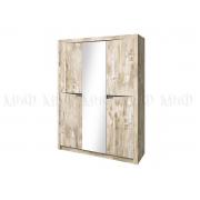 Шкаф Ривьера 3-х ств.  (Дуб Юкон/Бетон Темный)