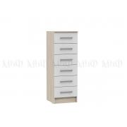 Комод Мартина 400 (Дуб Сонома/Белый Глянец)