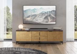 Гостиная Шер №1 (Дуб Апрель темный/Лофт Голден Пэлас)