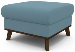 Банкетка Лайм (Catania Dusty Blue / Орех (Лак))