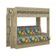 Диван-кровать двухъярусный КМ.009.01-016-00 Дуб Сонома/Geometry Multy