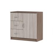 Комод Бася КМ-553М (Шимо Темный/Шимо Светлый)