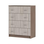 Комод Бася КМ-554 (Шимо Темный/Шимо Светлый)