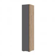 Пенал Хелен ПН 01 (Закрытый) (Серый графит/Дуб Золотой Крафт)