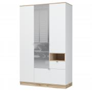 Шкаф Юкки ШК1Я-1350 (Дуб Делано/Белый)