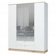 Шкаф Юкки ШК2Я-1800 (Дуб Делано/Белый)