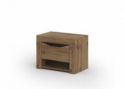 Тумба прикроватная ТП 701 Паола (Дуб Крафт Золотой)