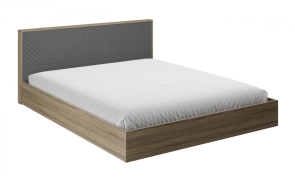 Кровать Копенгаген с настилом (Дуб Самдал/Серый графит)