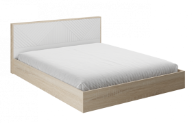 Кровать Копенгаген с настилом (Сонома/Белый)