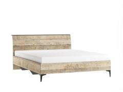 Кровать Денвер (Графит / Дуб Гранж Песочный)