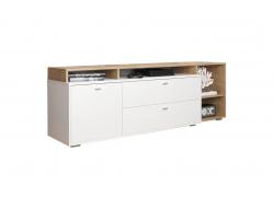 Комод Ланс К-202 (Белый/Дуб Бунратти)