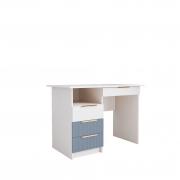 Стол Лавис СТД 1070.1 (Белый/Лазурь Софт)