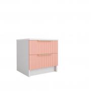 Тумба Лавис ТД 400.1 (Белый/Персик Софт)