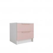 Тумба Лавис ТД 400.1 (Белый/Роза)