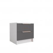 Тумба Лавис ТД 400.1 (Белый/Графит Софт)