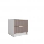 Тумба Лавис ТД 400.1 (Белый/Грей Софт)