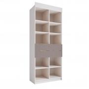 Шкаф Лавис СД 900.1-2 (Белый/Грей Софт)