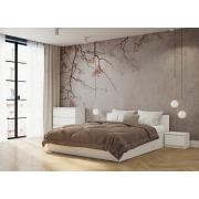 Спальный гарнитур Мори (комплект 5) (Белый)