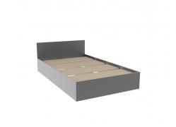 Кровать Мори КРМ 1200.1 (Графит)