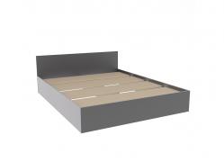 Кровать Мори КРМ 1600.1 (Графит)