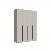 Шкаф Пальма 1600 мм (Сатин)