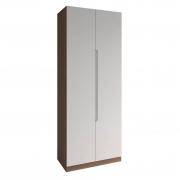 Шкаф Роза 900 Тренто (Орех Франклин/Белый Софт)