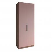 Шкаф Роза 900 Ройс (Орех Франклин/Пудра Скин)